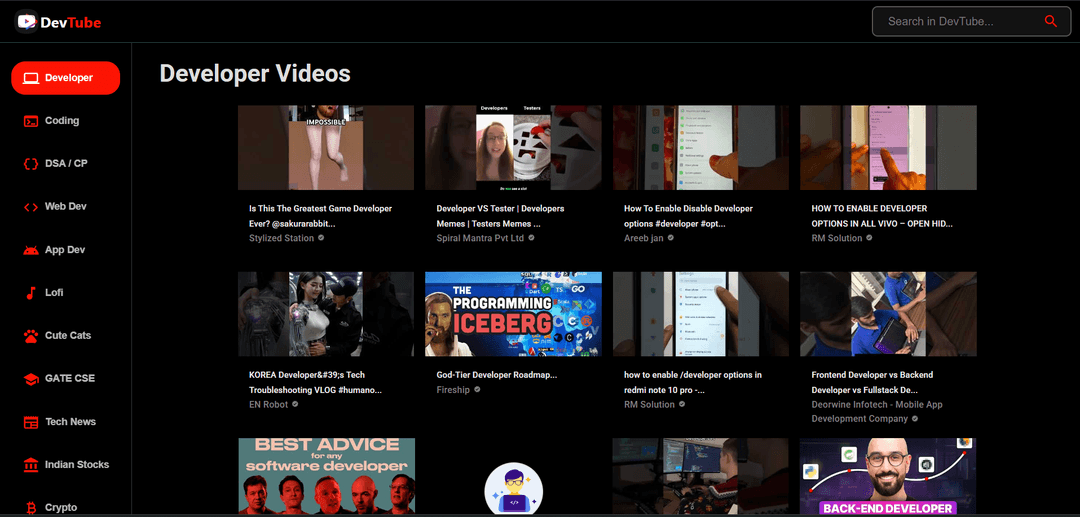 DevTube